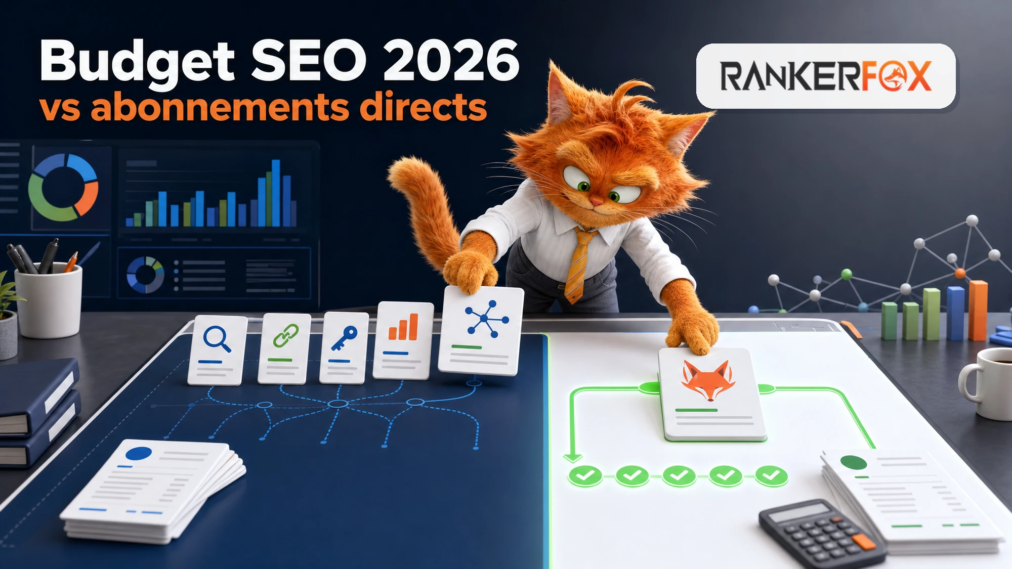 Illustration de l'article RankerFox vs abonnements directs : combien pouvez-vous économiser en 2026 ?